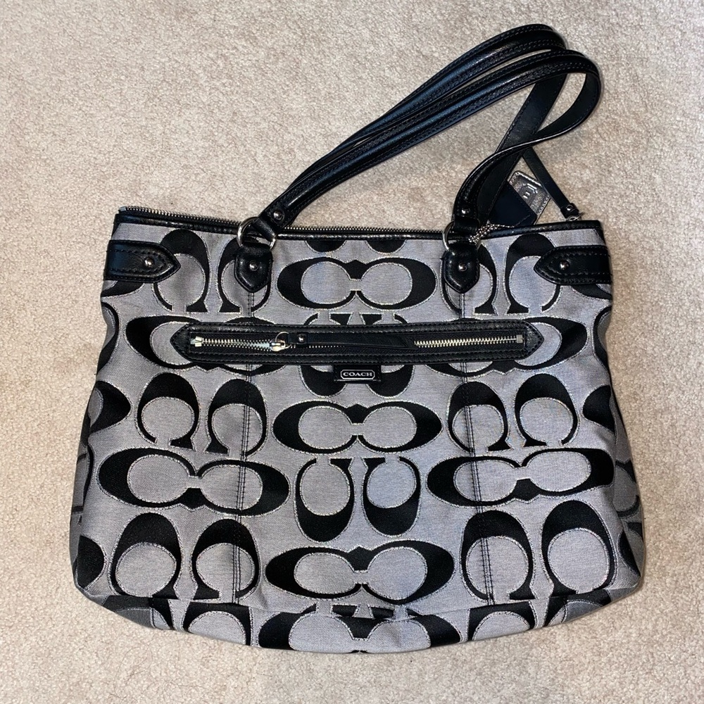 Designer Coach Tote Bag